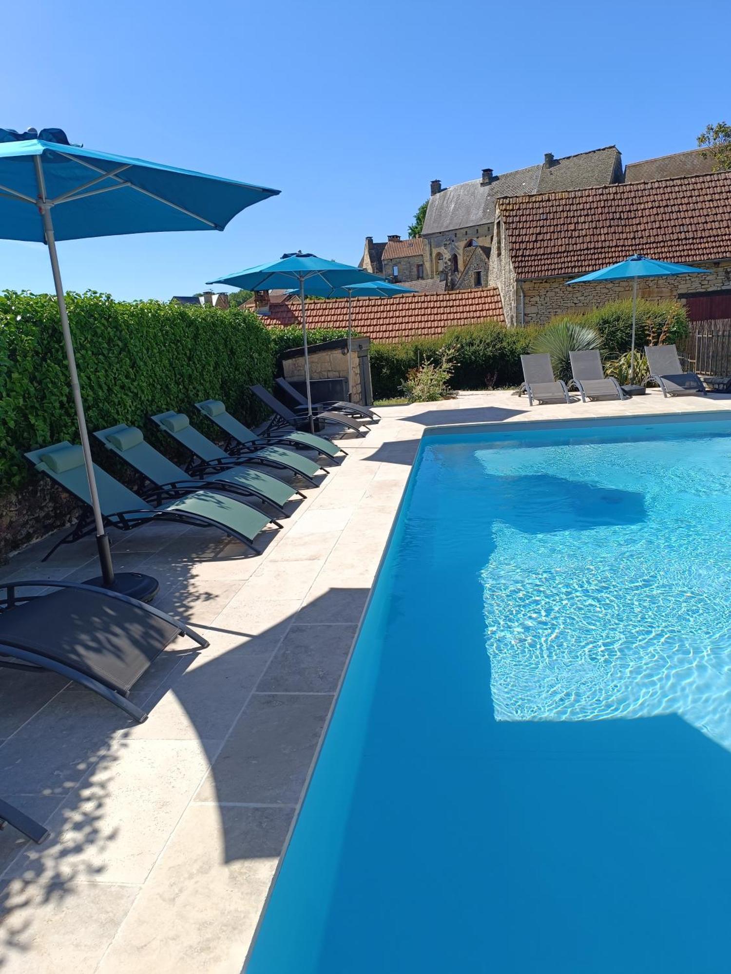 Le Clos De La Musardise - Gites De Charme Avec Piscine Chauffee Salignac Eyvigues Eksteriør billede